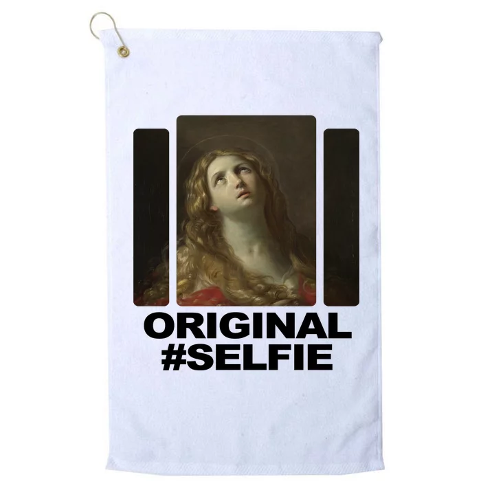 Original Selfie Mary Platinum Collection Golf Towel