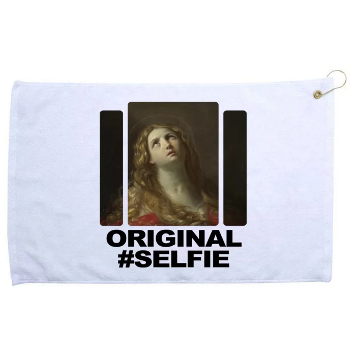 Original Selfie Mary Grommeted Golf Towel