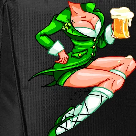 Original Sexy Irish Gril St. Patrick's Day Beer City Backpack