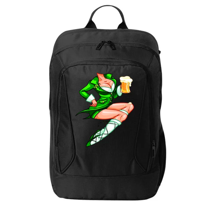 Original Sexy Irish Gril St. Patrick's Day Beer City Backpack