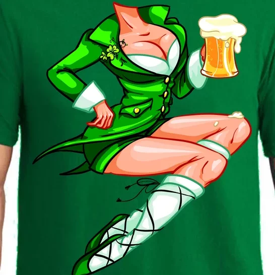 Original Sexy Irish Gril St. Patrick's Day Beer Pajama Set