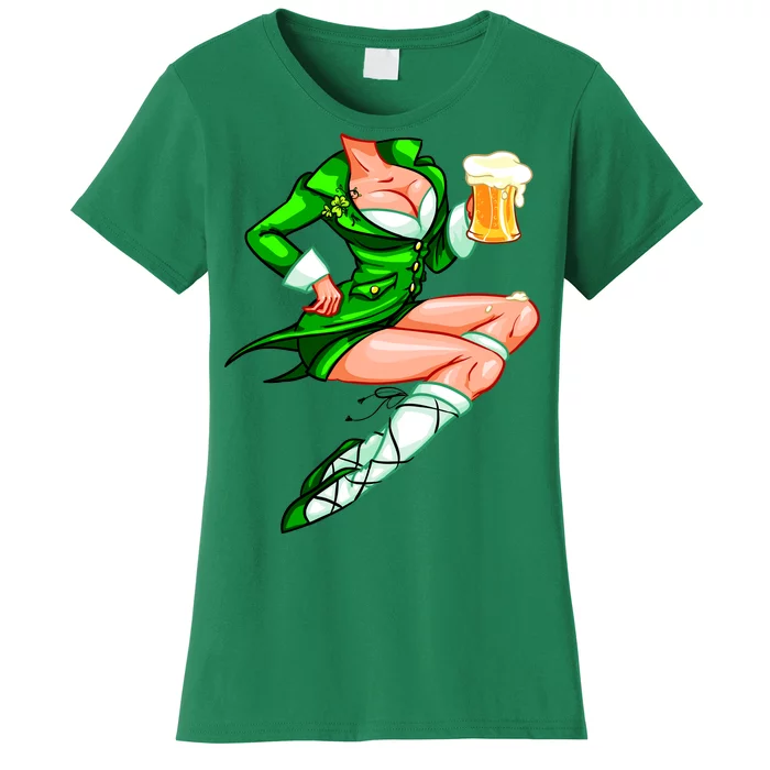 Original Sexy Irish Gril St. Patrick's Day Beer Women's T-Shirt