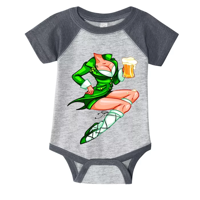 Original Sexy Irish Gril St. Patrick's Day Beer Infant Baby Jersey Bodysuit