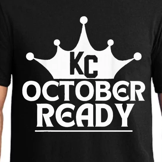 October Ready Kc Blue Pajama Set