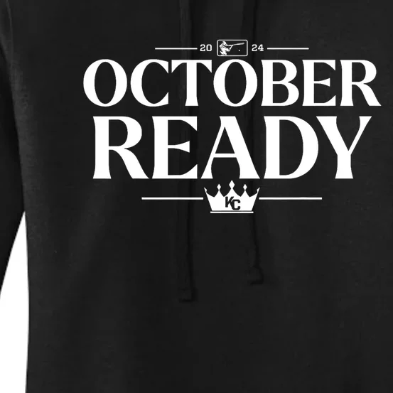 October Ready Kc Blue Women's Pullover Hoodie