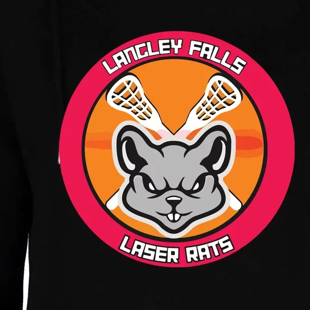 Odd Relationship7901 Langley Falls Laser Rats Womens Funnel Neck Pullover Hood