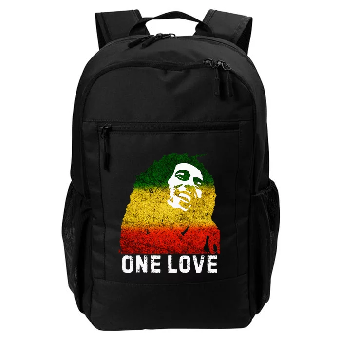 One Reggae Love Reggae Music Rastafarian Jamaica Rock Roots Daily Commute Backpack