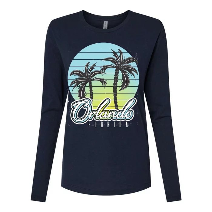 Orlando Womens Cotton Relaxed Long Sleeve T-Shirt