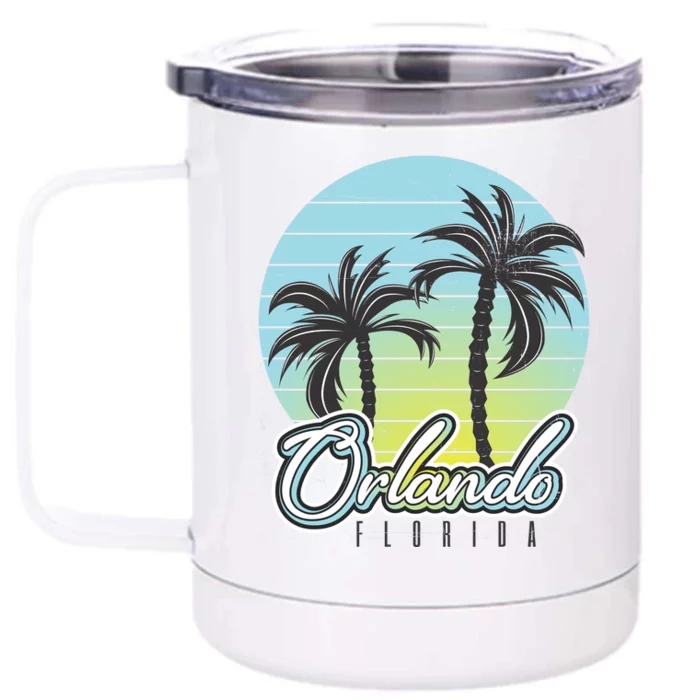 Orlando Front & Back 12oz Stainless Steel Tumbler Cup