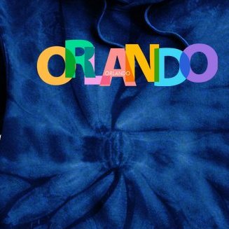Orlando Colorful Tie Dye Hoodie