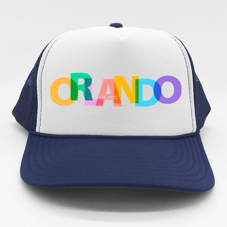 Orlando Colorful Trucker Hat