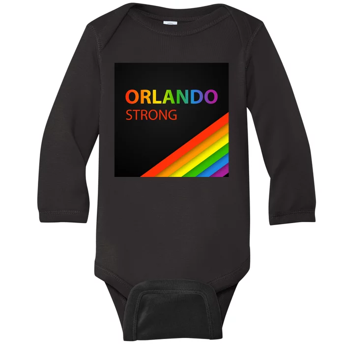 Orlando Strong Baby Long Sleeve Bodysuit