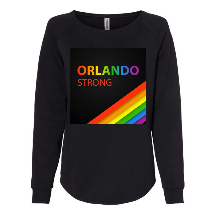 Orlando Strong Womens California Wash Sweatshirt