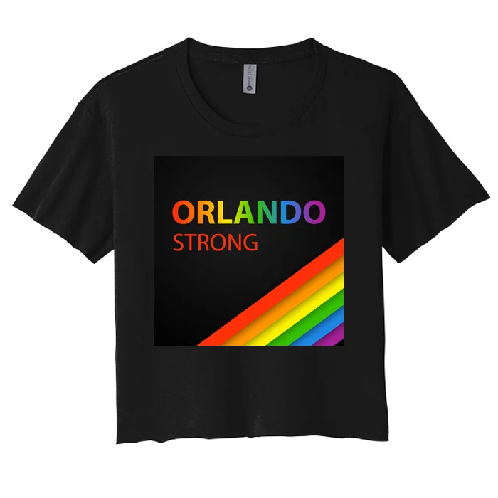 Orlando Strong Women's Crop Top Tee