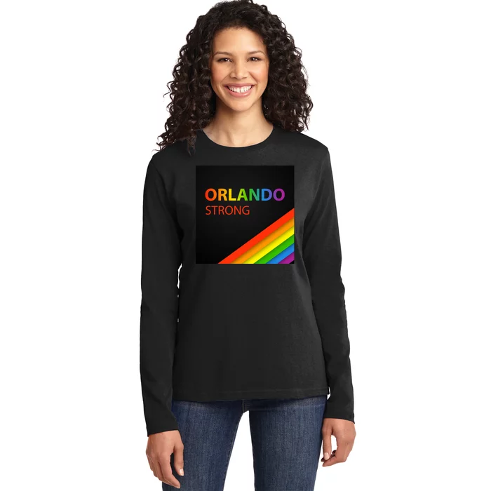 Orlando Strong Ladies Long Sleeve Shirt