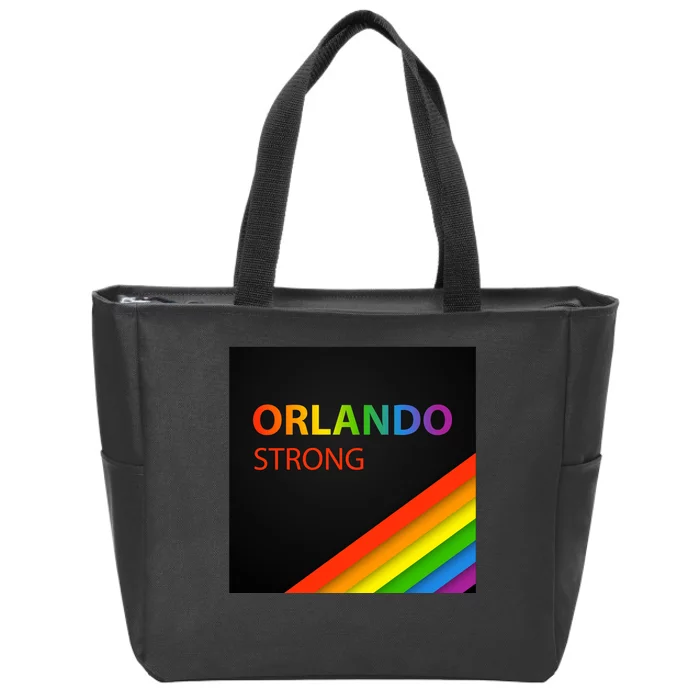 Orlando Strong Zip Tote Bag