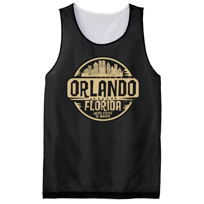 Orlando Vintage Mesh Reversible Basketball Jersey Tank