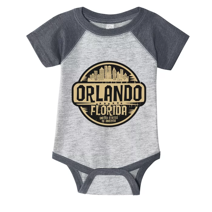 Orlando Vintage Infant Baby Jersey Bodysuit