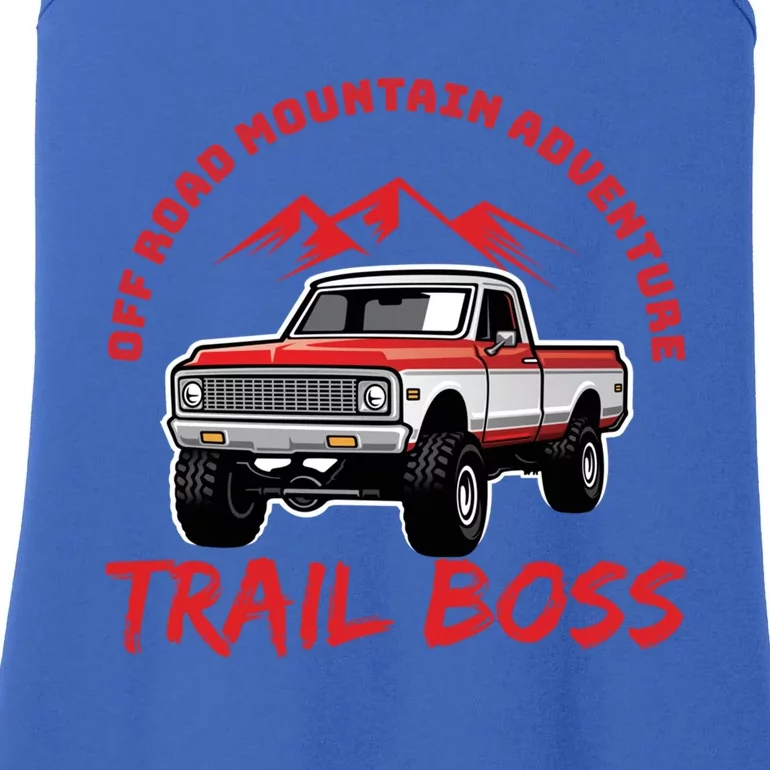 Off Road Mountain Adventure Four Wheeling 4x4 Trucks Lover Gift Ladies Essential Tank