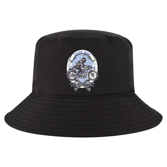 Oyster Run Motorcycle Rally Anacortes Washington Cool Comfort Performance Bucket Hat