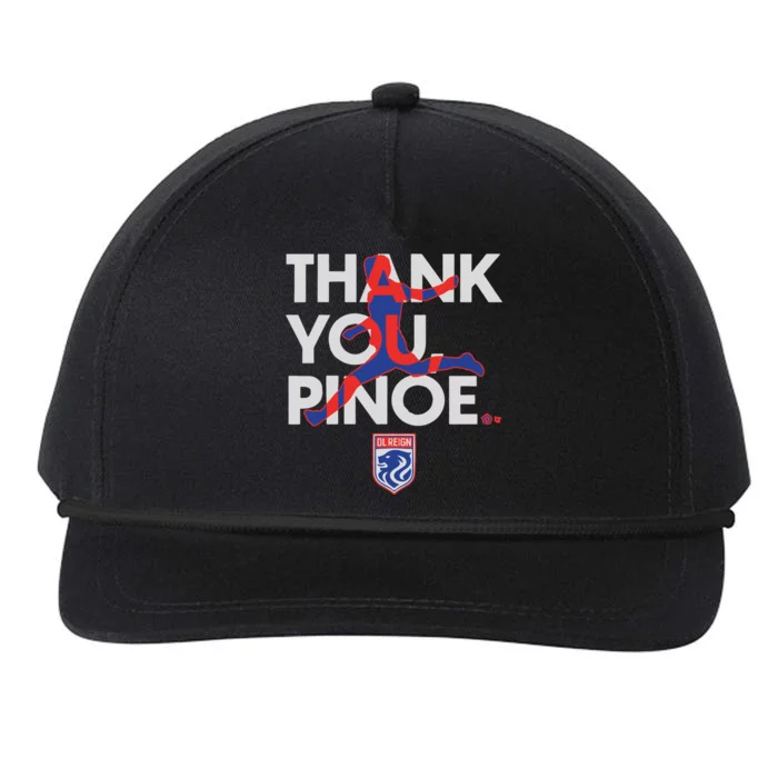 Ol Reign Megan Rapinoe Thank You Pinoe Snapback Five-Panel Rope Hat