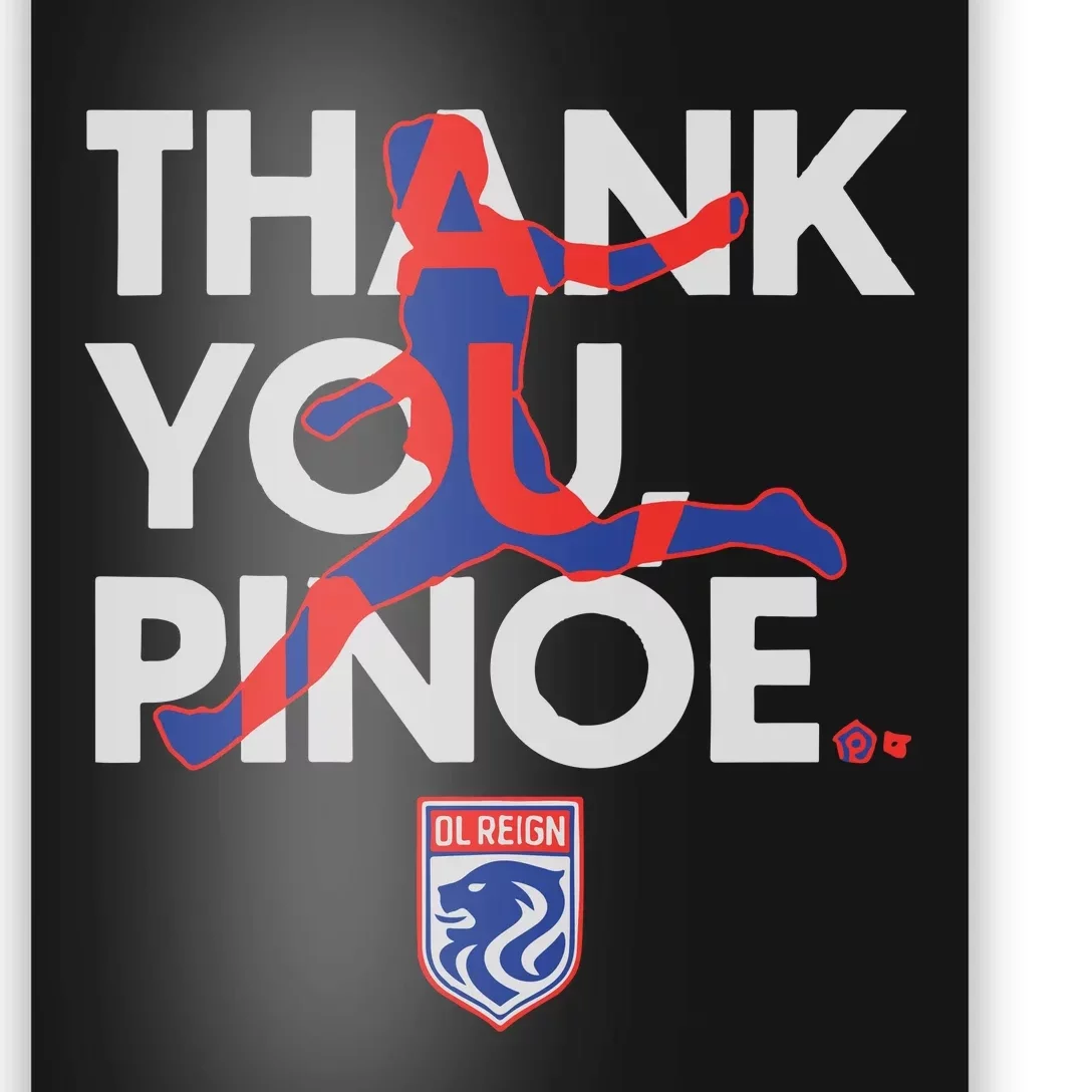 Ol Reign Megan Rapinoe Thank You Pinoe Poster