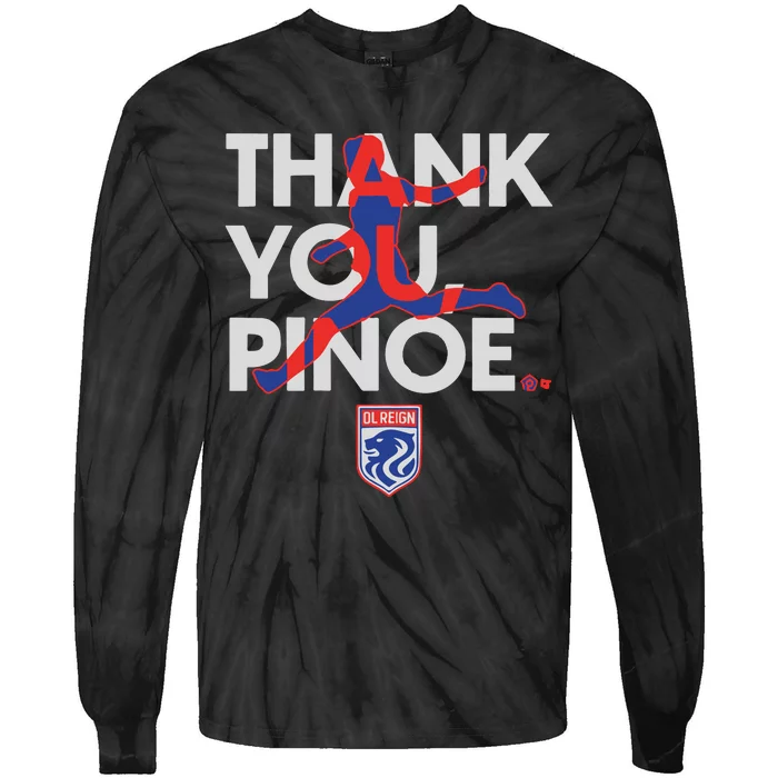 Ol Reign Megan Rapinoe Thank You Pinoe Tie-Dye Long Sleeve Shirt