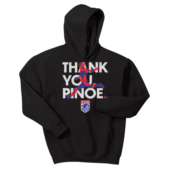 Ol Reign Megan Rapinoe Thank You Pinoe Kids Hoodie