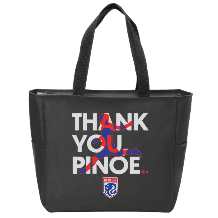 Ol Reign Megan Rapinoe Thank You Pinoe Zip Tote Bag