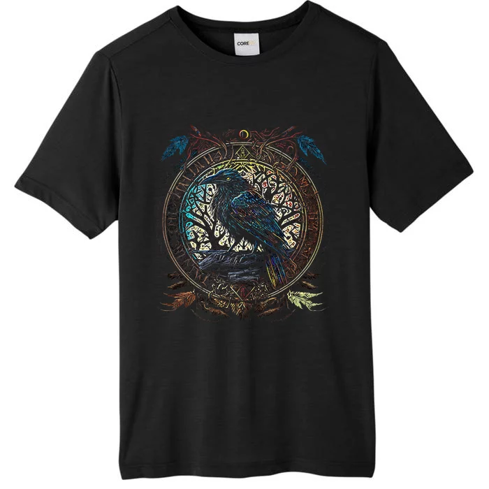 OdinS Raven Northman Valhalla Norse Mythology ChromaSoft Performance T-Shirt