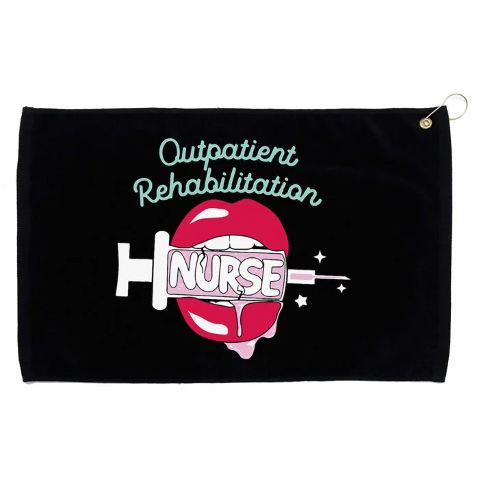 Outpatient Rehabilitation Nurse Rn Rehab Nursing Hot Lips Grommeted Golf Towel