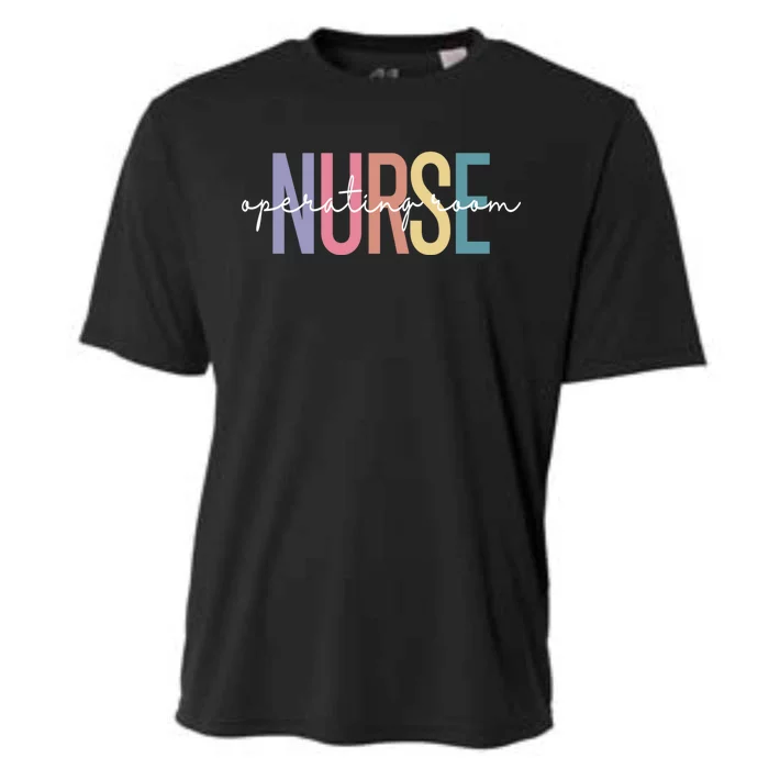 Operating Room Nurse Or Nurse Perioperative Nursing Cute Gift Cooling Performance Crew T-Shirt