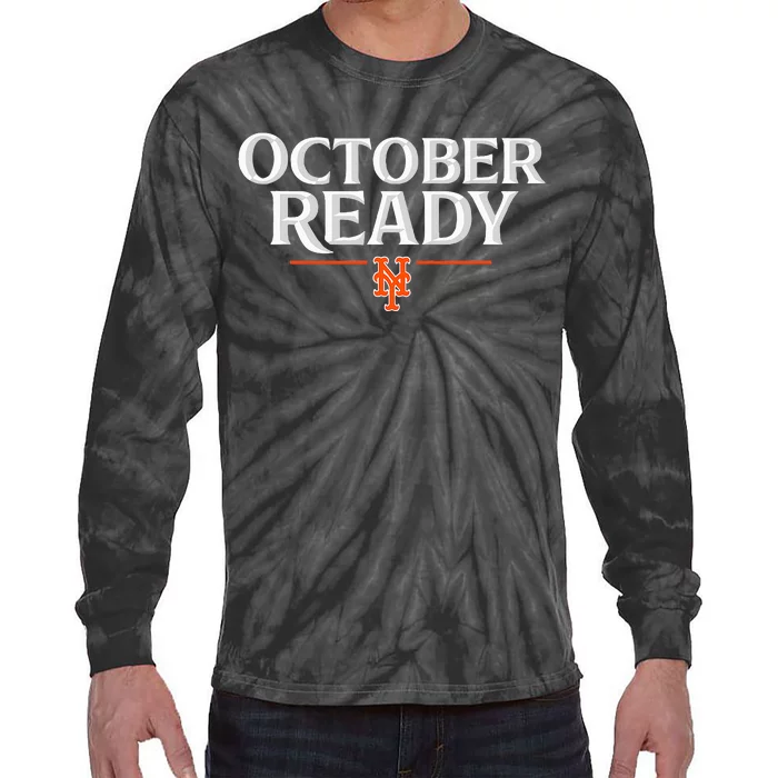 October Ready New York Tie-Dye Long Sleeve Shirt