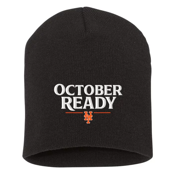 October Ready New York Short Acrylic Beanie