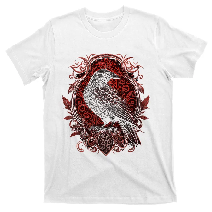 Odins Raven Northman Valhalla Norse Mythology T-Shirt