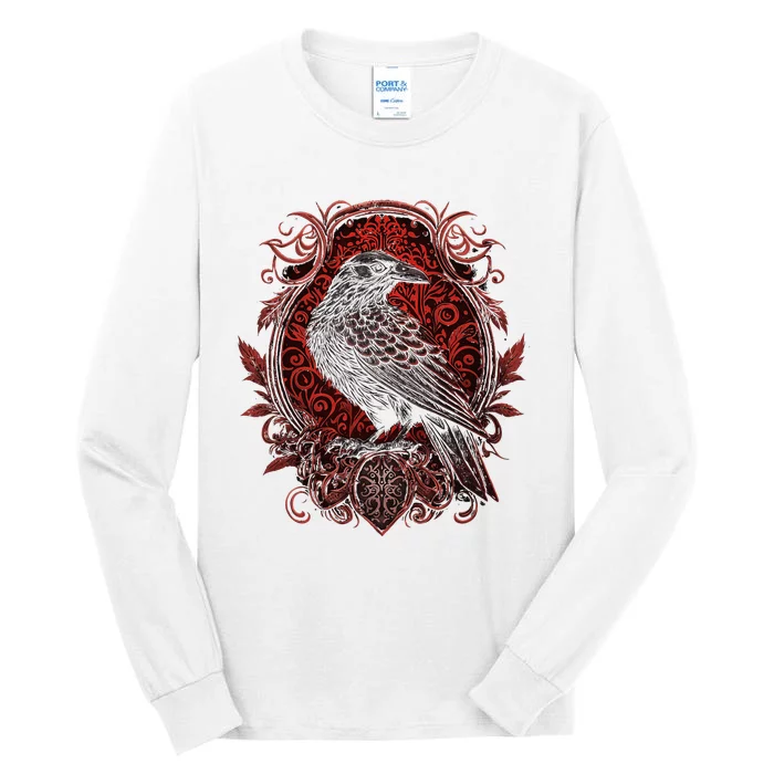 Odins Raven Northman Valhalla Norse Mythology Tall Long Sleeve T-Shirt