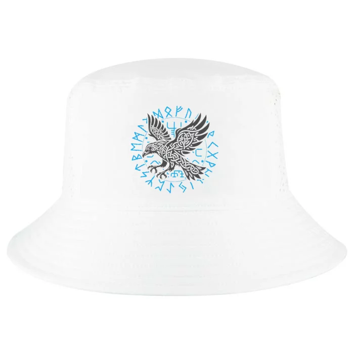 Odin’S Raven & Nordic Compass Cool Comfort Performance Bucket Hat