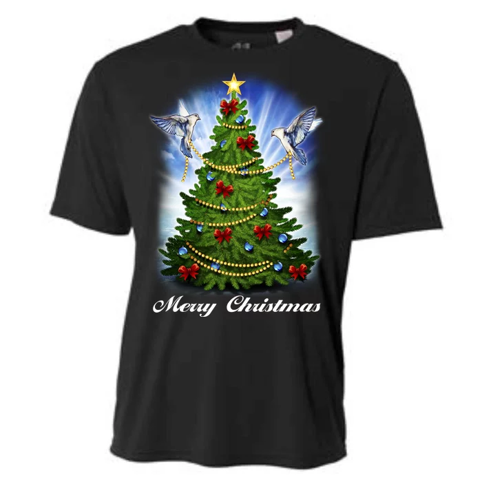 Ornament Merry Christmas Tree Cooling Performance Crew T-Shirt