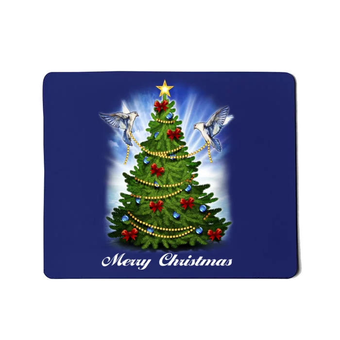 Ornament Merry Christmas Tree Mousepad