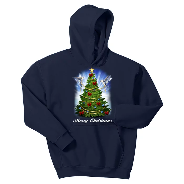 Ornament Merry Christmas Tree Kids Hoodie