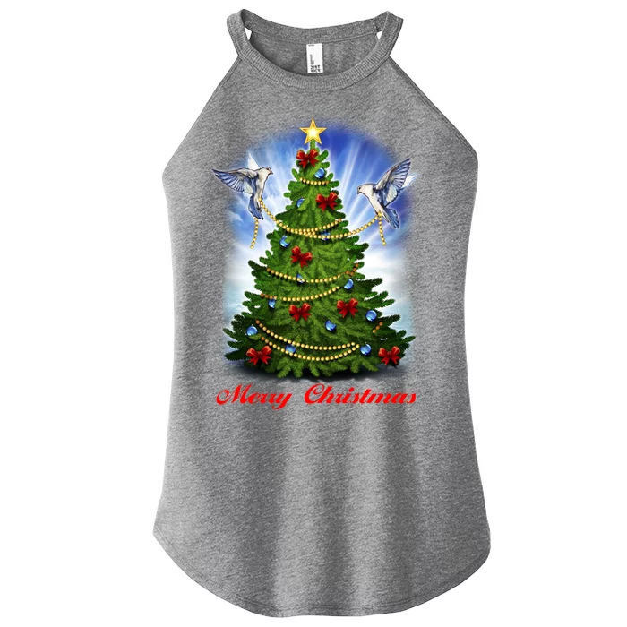 Ornament Merry Christmas Tree Women’s Perfect Tri Rocker Tank