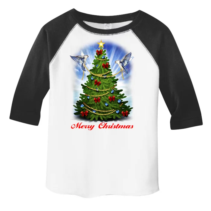 Ornament Merry Christmas Tree Toddler Fine Jersey T-Shirt