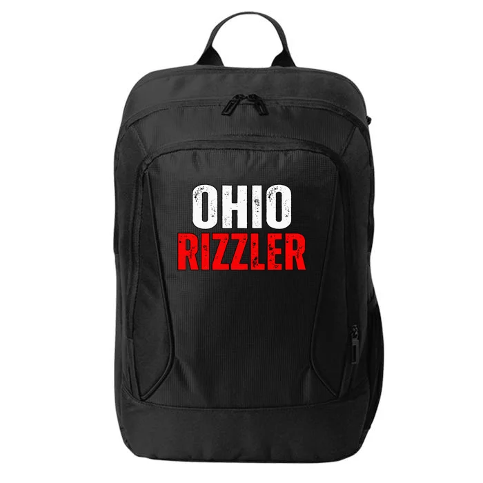 Ohio Rizzler Ohio Rizz Funny Ironic City Backpack