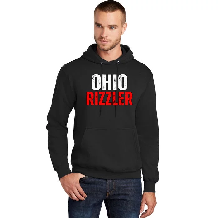 Ohio Rizzler Ohio Rizz Funny Ironic Tall Hoodie