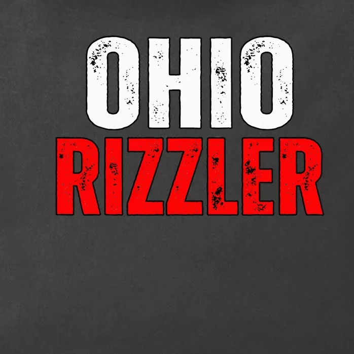 Ohio Rizzler Ohio Rizz Funny Ironic Zip Tote Bag