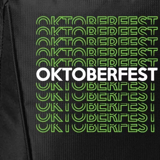 Oktoberfest Retro City Backpack