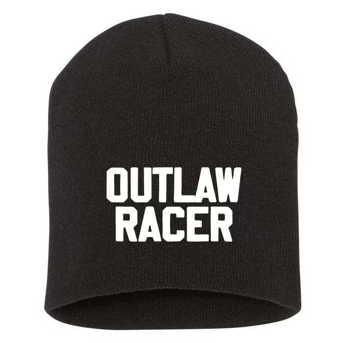 Outlaw Racer Short Acrylic Beanie