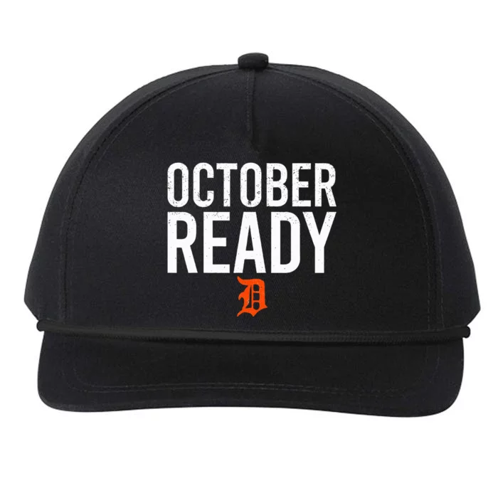 October Ready Snapback Five-Panel Rope Hat