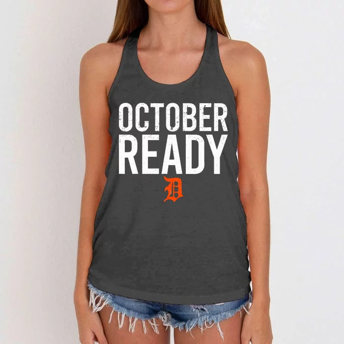 October Ready Women's Knotted Racerback Tank