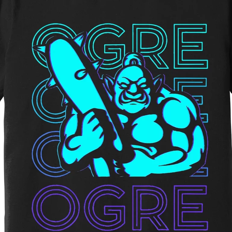 Ogre Retro Premium T-Shirt